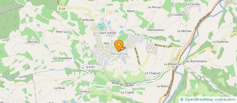 localisation de l'entreprise LMNP INDIVISION POTHIER  BESSENAY