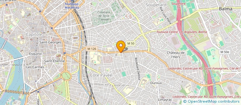 localisation de l'entreprise LMNP INDIVISION PUGENS  TOULOUSE