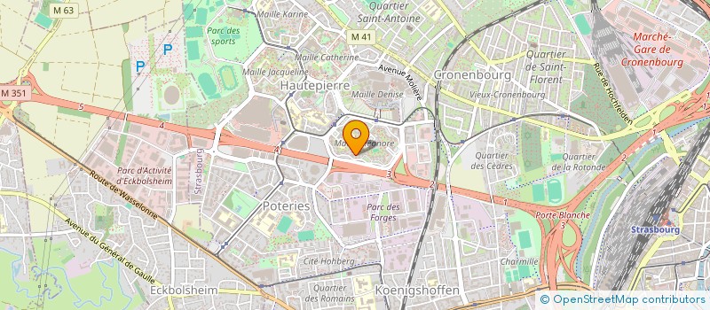 localisation de l'entreprise LMNP INDIVISION SABOUR ZACKARY DA ROCHA CHRISTOPHE  STRASBOURG