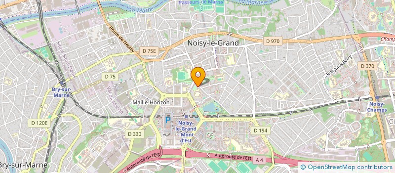 localisation de l'entreprise LMNP INDIVISION SUREAU  NOISY-LE-GRAND