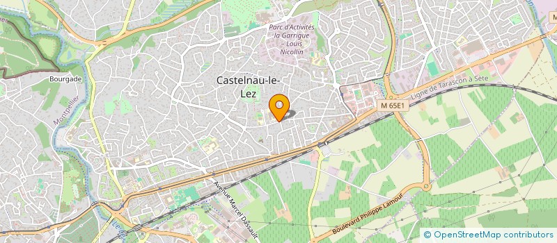 localisation de l'entreprise LMNP INDIVISION THEVENOT  CASTELNAU-LE-LEZ