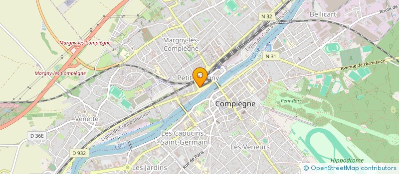 localisation de l'entreprise LMNP INDIVITION JIN  COMPIEGNE