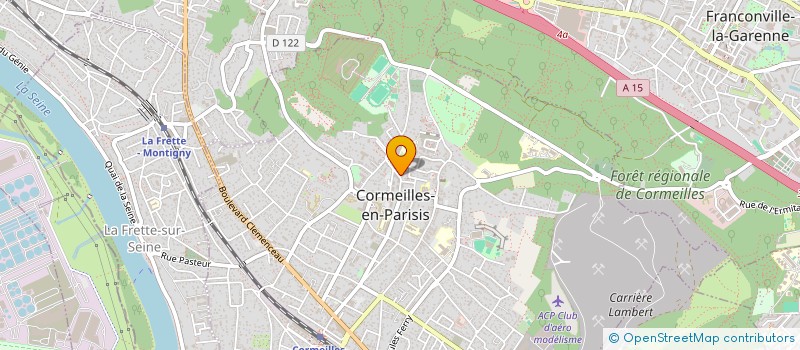 localisation de l'entreprise LMNP JABEL  CORMEILLES-EN-PARISIS