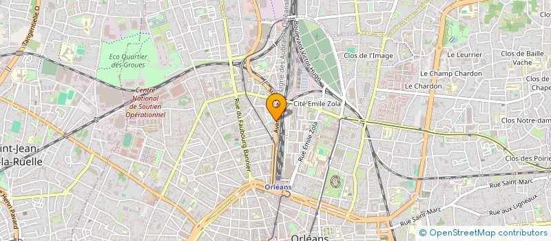 localisation de l'entreprise LMNP JAM AND MED  ORLEANS