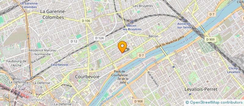 localisation de l'entreprise LMNP JASKIER CAYLA à COURBEVOIE