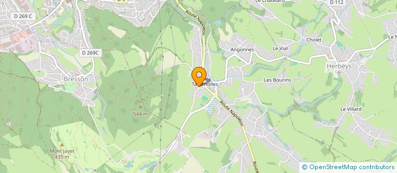 localisation de l'entreprise LMNP JJROUSSEAU  BRIE-ET-ANGONNES