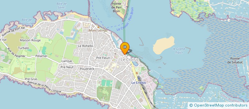 localisation de l'entreprise LMNP JOLY  LE CROISIC