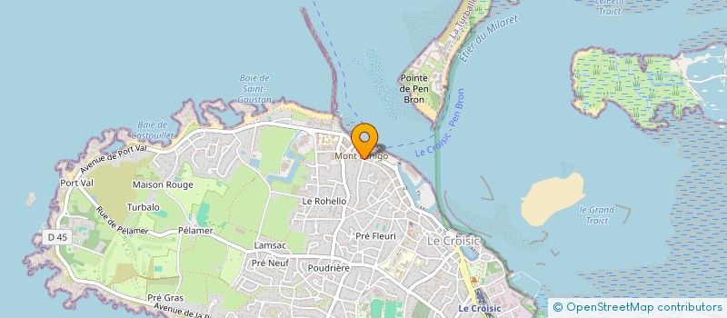 localisation de l'entreprise LMNP JOURNEE  LE CROISIC