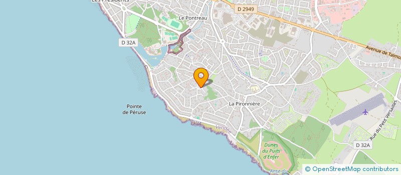 localisation de l'entreprise LMNP JULES VERNE  LES SABLES-D'OLONNE