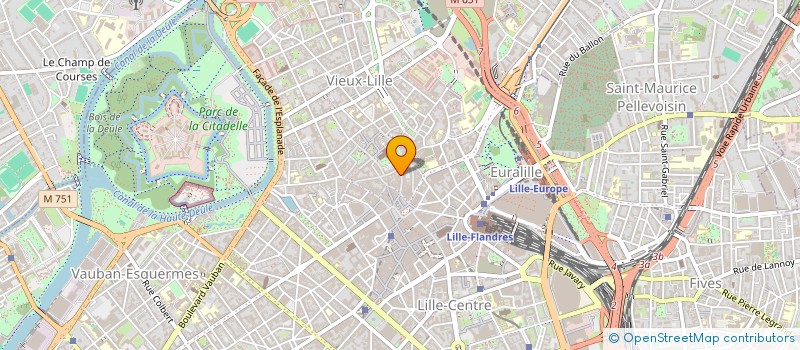 localisation de l'entreprise LMNP JULIETTE DARROUSEZ ET THOMAS OTTAVI à LILLE
