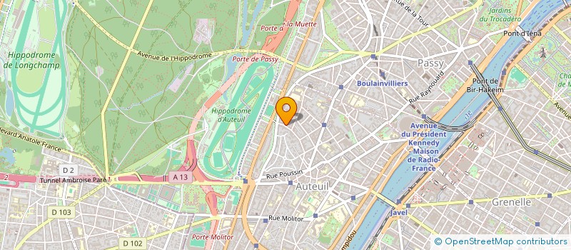 localisation de l'entreprise LMNP KALIFE  PARIS