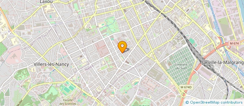 localisation de l'entreprise LMNP KEZACHOUK  NANCY