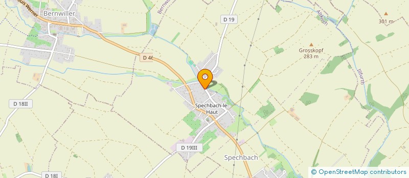 localisation de l'entreprise LMNP KN-S  SPECHBACH