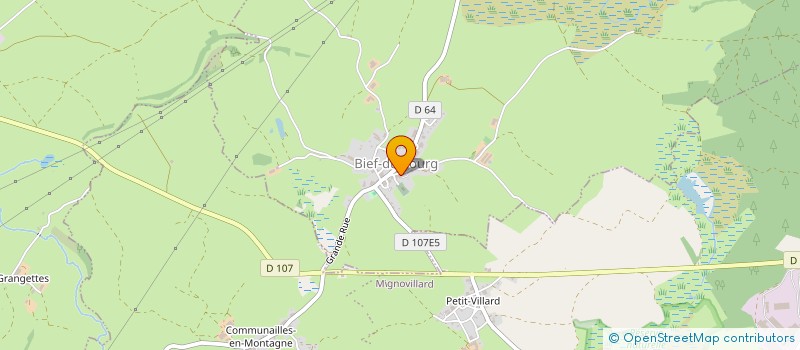 localisation de l'entreprise LMNP KOERBER  BIEF-DU-FOURG