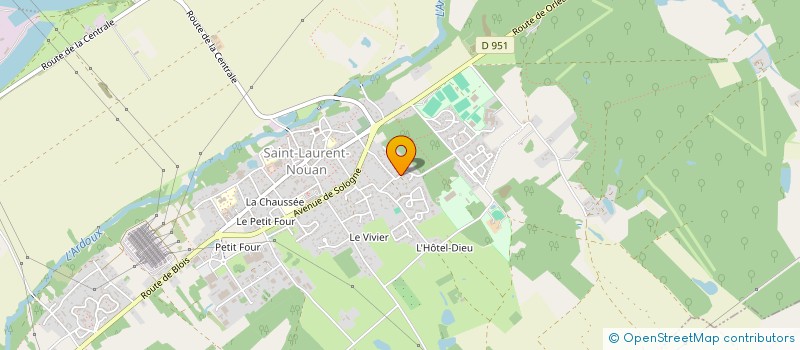 localisation de l'entreprise LMNP LA CASA  VILLENY