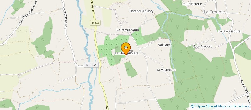 localisation de l'entreprise LMNP LA MOUTONNIERE  LIVAROT-PAYS-D'AUGE