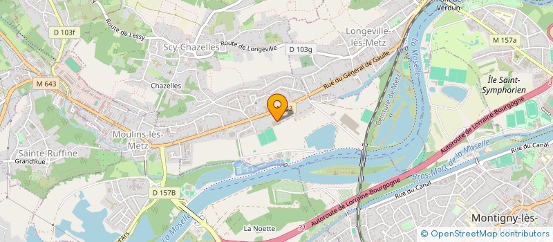 localisation de l'entreprise LMNP LACHAISE  SCY-CHAZELLES