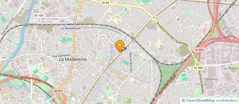 localisation de l'entreprise LMNP LAGUYER - MIRASOLA  LILLE