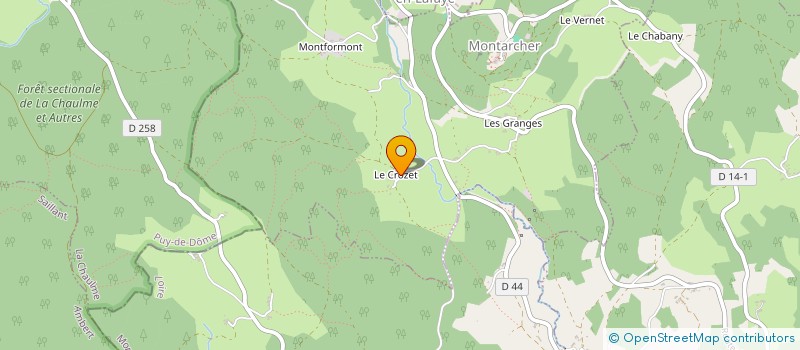 localisation de l'entreprise LMNP LAMARTINE DECROIX  MONTARCHER