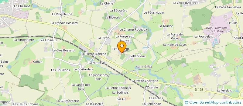 localisation de l'entreprise LMNP LANDAIS à SAINT-GILLES