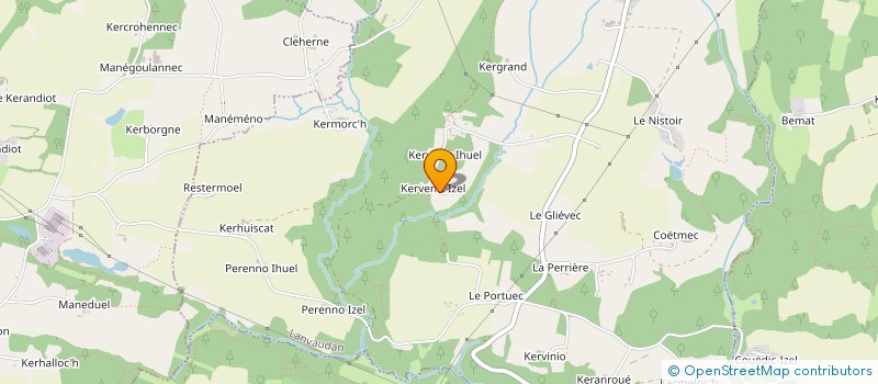 localisation de l'entreprise LMNP LANDRY-CHAUVEL  LANVAUDAN