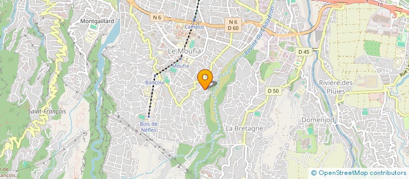 localisation de l'entreprise LMNP LANGEVILLIER NATHALIE ET JIMMY  SAINT-DENIS