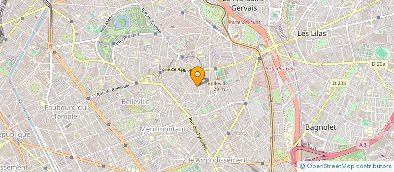 localisation de l'entreprise LMNP LARGUECHE LABATUT  PARIS