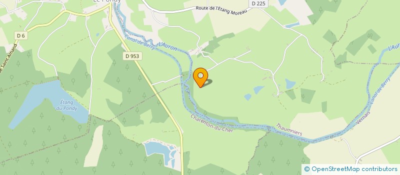 localisation de l'entreprise LMNP LAVASTRE - SABATINI  THAUMIERS