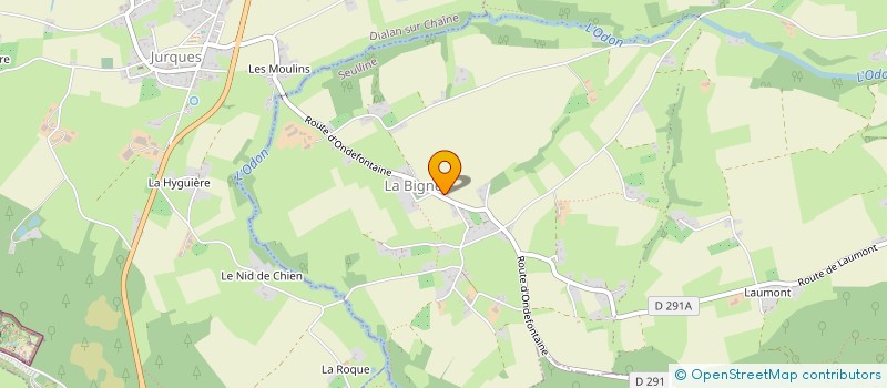 localisation de l'entreprise LMNP LE ROUX  SEULLINE