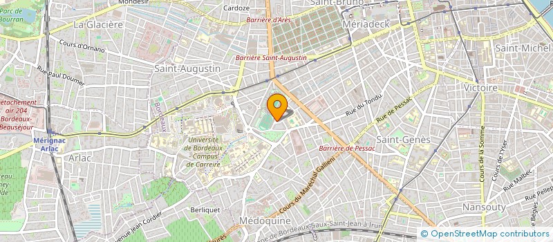 localisation de l'entreprise LMNP LE SCORNET  BORDEAUX