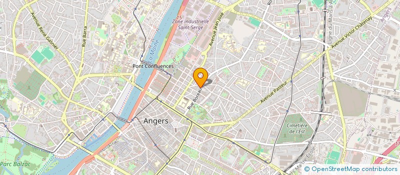 localisation de l'entreprise LMNP LE TROCQUER à ANGERS