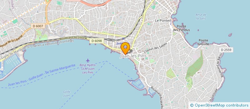 localisation de l'entreprise LMNP LECOINTRE BALADI  ANTIBES