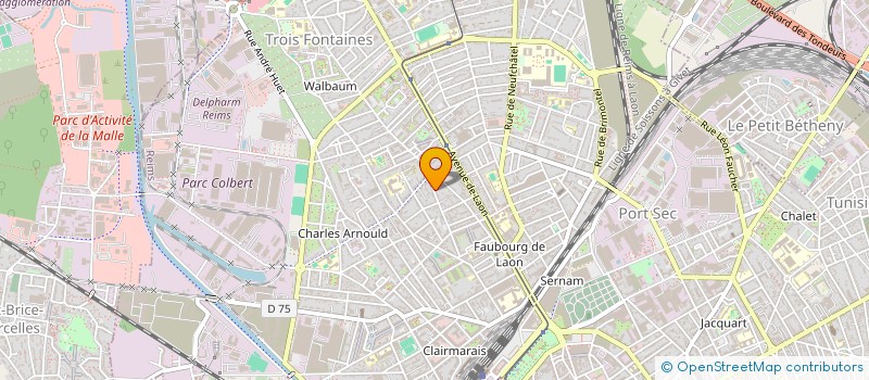 localisation de l'entreprise LMNP LECOINTRE BRION  REIMS