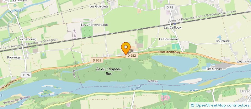 localisation de l'entreprise LMNP LEFEUVRE DA SILVA  NOIZAY