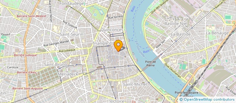 localisation de l'entreprise LMNP LEFORT ABEDRABOU  BORDEAUX