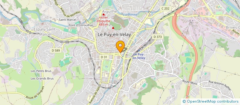 localisation de l'entreprise LMNP LEKLOUF  LE PUY-EN-VELAY