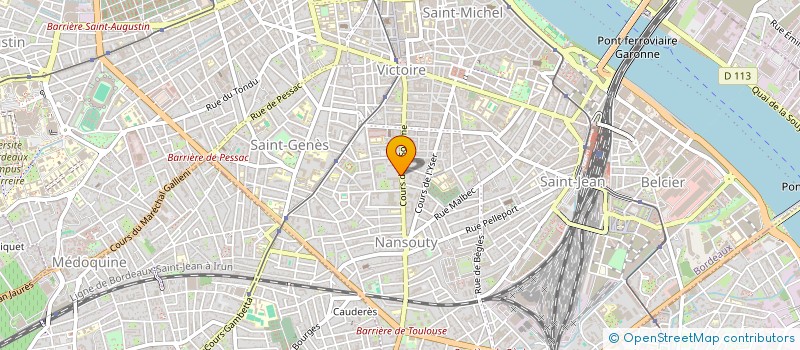 localisation de l'entreprise LMNP LEMOINES  BORDEAUX