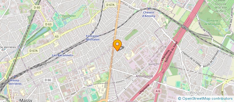 localisation de l'entreprise LMNP LEMPEREUR à ANTONY