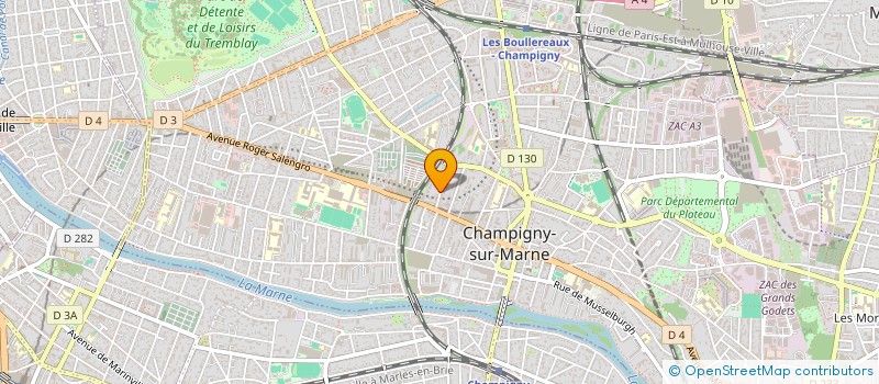 localisation de l'entreprise LMNP LENIK  CHAMPIGNY-SUR-MARNE