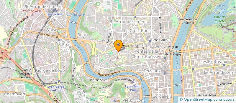 localisation de l'entreprise LMNP LES CHARTREUX à LYON