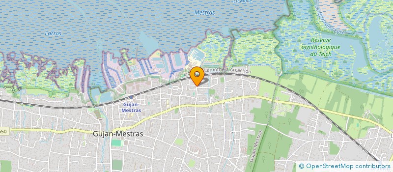 localisation de l'entreprise LMNP LES VILLAS DE JULIE  GUJAN-MESTRAS