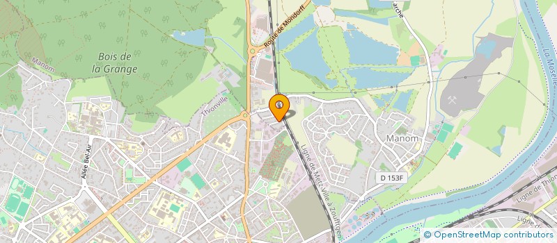 localisation de l'entreprise LMNP LIBERT  THIONVILLE