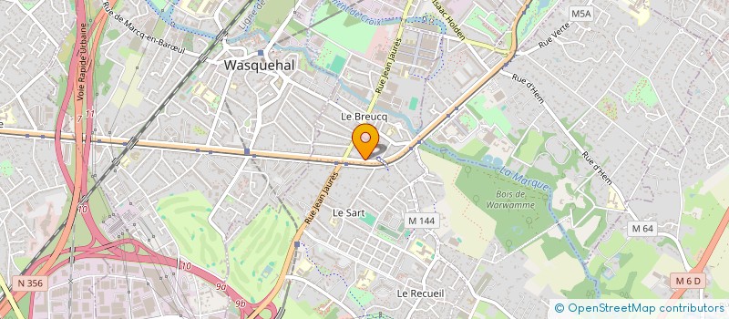 localisation de l'entreprise LMNP LILLE LA LOUVIERE à VILLENEUVE-D'ASCQ