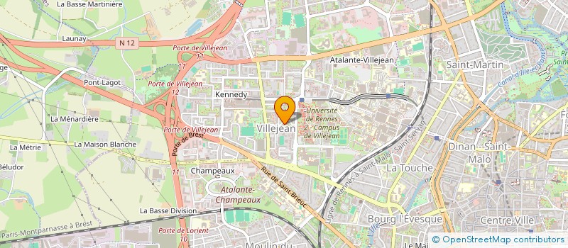 localisation de l'entreprise LMNP LLAMAS GUTIERREZ HELLIO  RENNES