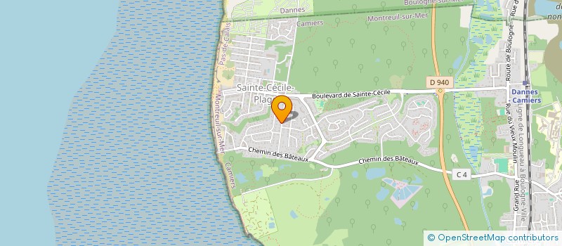 localisation de l'entreprise LMNP LOUISE ET LEON  CAMIERS