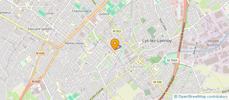 localisation de l'entreprise LMNP LYS LEZ LANNOY  LYS-LEZ-LANNOY