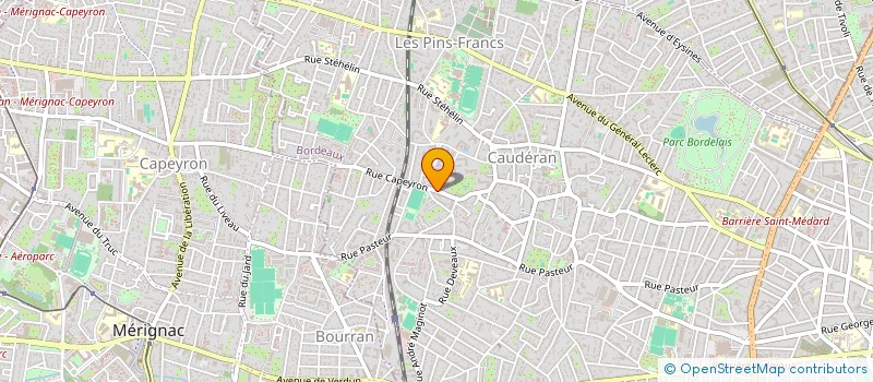 localisation de l'entreprise LMNP M ET MME DEVOULON  BORDEAUX