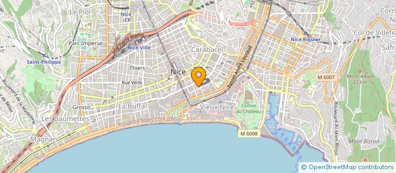 localisation de l'entreprise LMNP M JEGOU ET MME LEMOINE à NICE