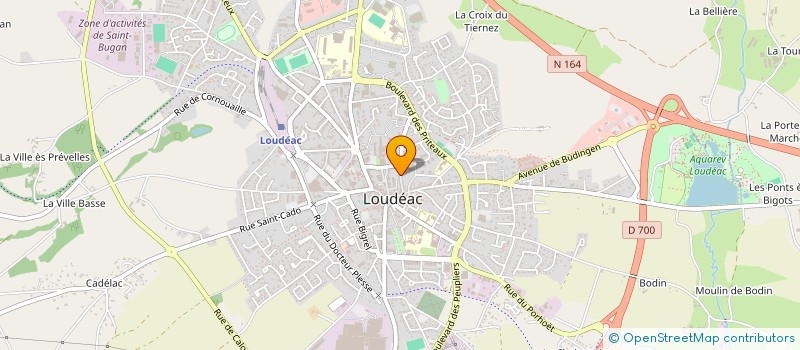 localisation de l'entreprise LMNP MAAX à LOUDEAC