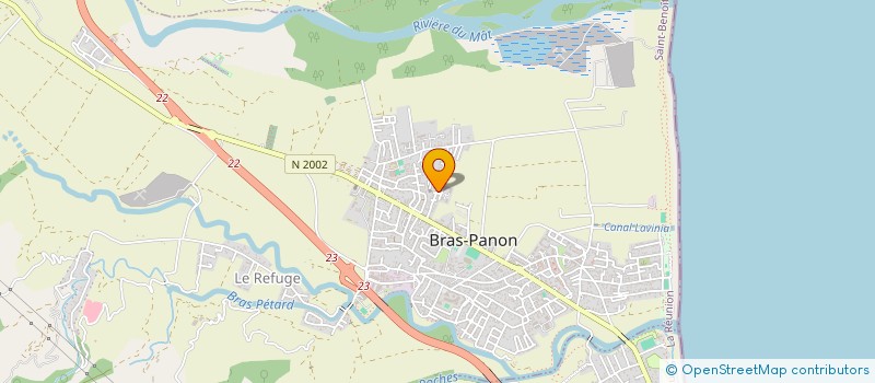 localisation de l'entreprise LMNP MAISON  BRAS-PANON